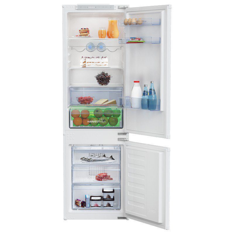 Réfrigérateur/congélateur BEKO BCHA275E4SN 54cm-262L Blanc